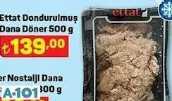 ETTAT DONDURULMUŞ DANA DÖNER
